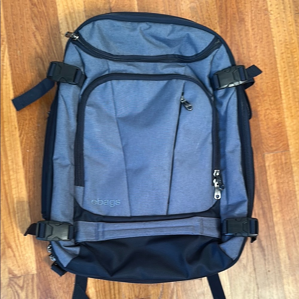 ebags mother lode jr travel backpack blue